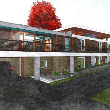 A MODERN USONIAN HOUSE