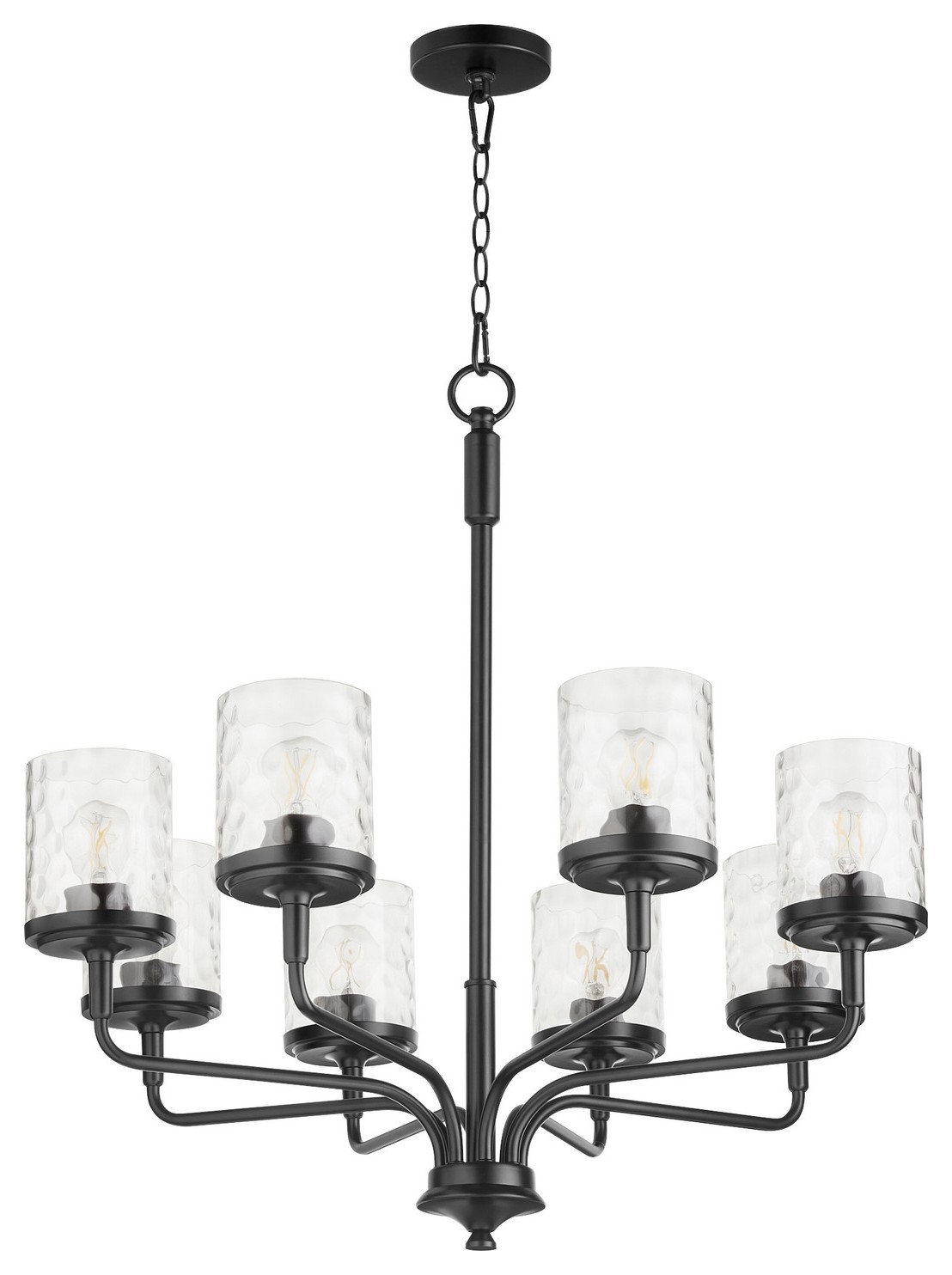 Starky Chandelier in Matte Black - Transitional - Chandeliers - by ...