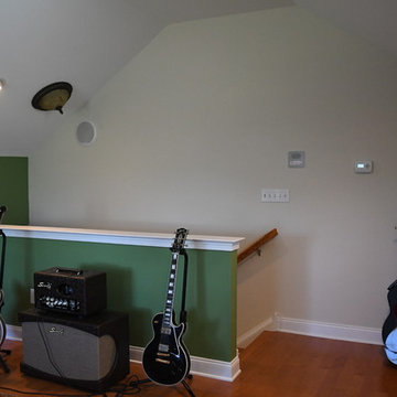 Cool Musicians Office, Game room TV and whole house sound system