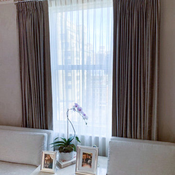 Lenox Hill- Sheer and Blackout Dual Drapery Solution