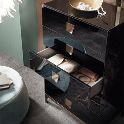 Mont Noir tall chest by ALF - Bedroom Furniture Sets