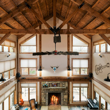 Combo Home & Horse Barn