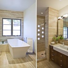 Updated bathrooms