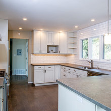 Zinc counter tops