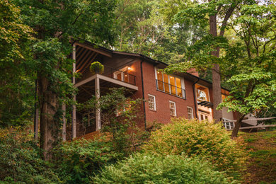 Example of an exterior home design in Other