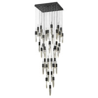 Pendants 41 Light Fixtures With Dark Bronze Finish GU10 Bulb Type 36" 123 Watts