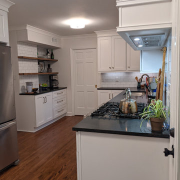 Gate Post Kitchen/After photo