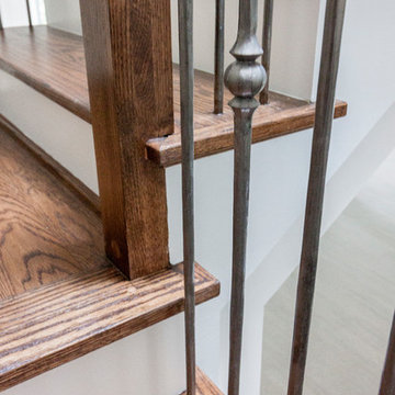 Project #44 | Contemporary Staircase with Skylit Stairwell