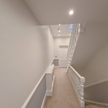 Hallway and staircase transformation in Putney SW15