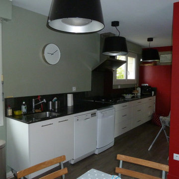Maison au bord de la mer