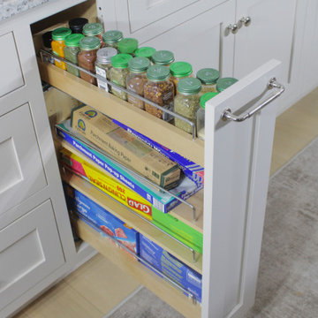 spice rack pull out