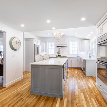 Sophisticated and Subtle Kitchen Addition | Sudbury, MA