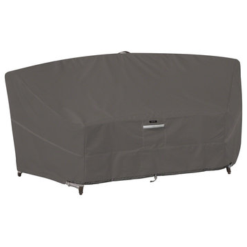 Patio Curved Modular Sectional Sofa Cover/Premium Furniture Cover, 34"