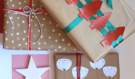 Cвоими руками: Как упаковать подарок на Новый год в крафт-бумагу