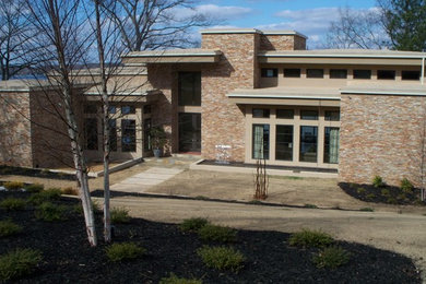 Trendy exterior home photo in Birmingham