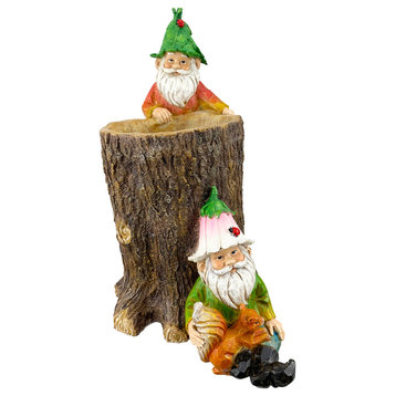 Planter Gnome Tree Stump