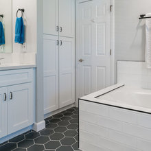 LINEN closet made from niches