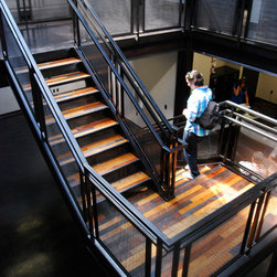 Reclaimed Textile Mill Maple Flooring - Hardwood Flooring