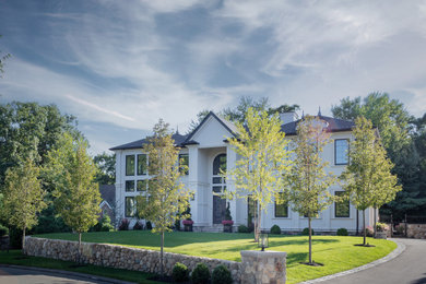 Inspiration for a timeless exterior home remodel in Boston