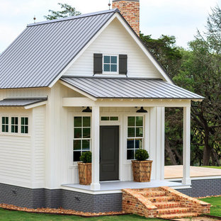 Häuser mit Vinylfassade und Blechdach Ideen, Design & Bilder