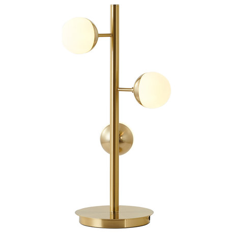 Gold Orb Table Lamp