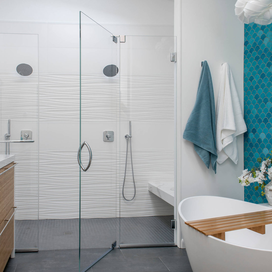 North Reading master bath