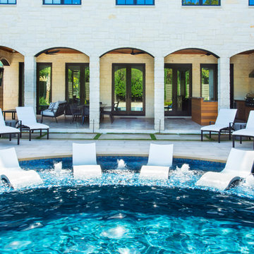Ledge Lounger in-pool Chaise