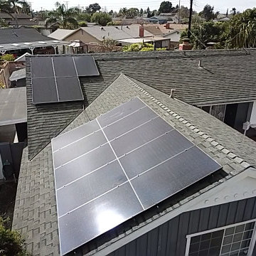 Cypress Solar Installation