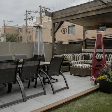 Elevated Roof Deck Terrace