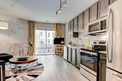 Example of an eclectic kitchen design in DC Metro