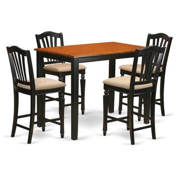 5-Piece Dining Counter Height Set