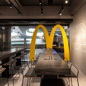 Nội thất cửa hàng McDonald ở HongKong