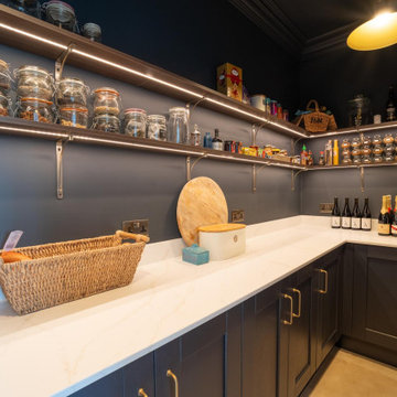A Coastal Classic in Lymington: Kitchen, Boot Room & Pantry