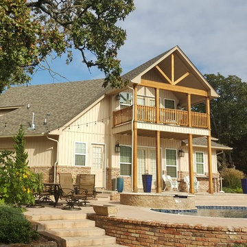 Backyard Lake House