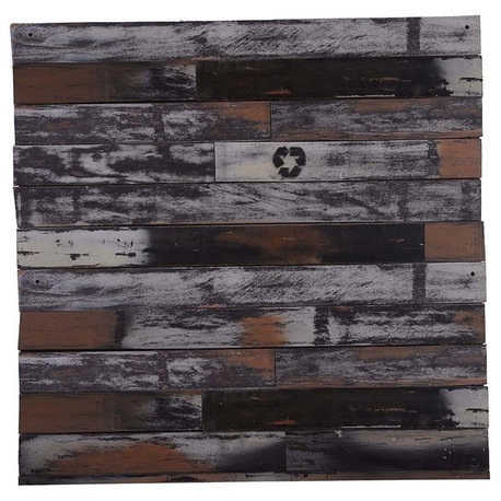 East at Main Vintage Railway Rustica Melinjo Wood Wall Tile