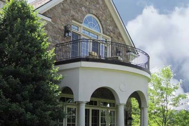 Traditional exterior home idea in Baltimore