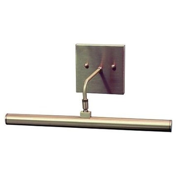 Direct Wire Slim-Line LED 14" Satin Brass Picture Light