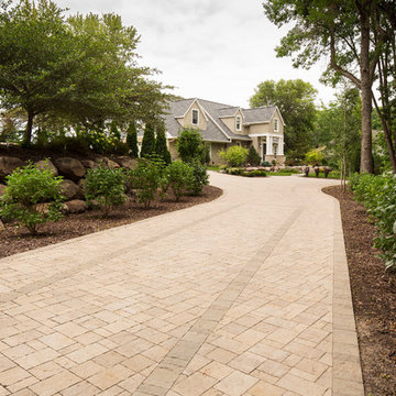 Long Paver Driveway