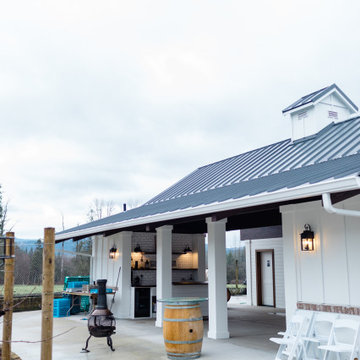Carnation-New Construction, Timber Framed Pavilion