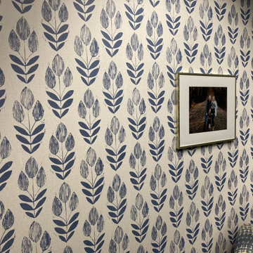 Grandview Dental office Wallpaper install and interior paint