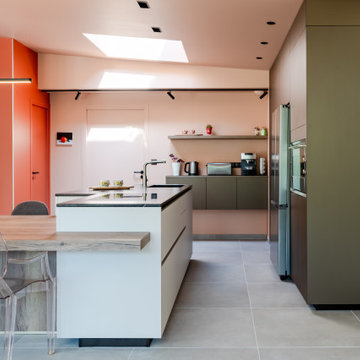 Rénovation d'une cuisine dans une maison neuve