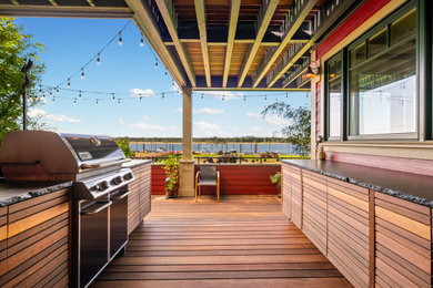 Deck - eclectic deck idea in Portland