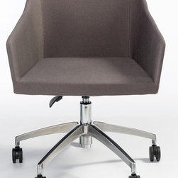 Kets 5-Ways Swivel Office Armchair by B&T - Armchairs And Accent Chairs