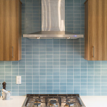 Outdated Alpine to Modern Living with a Vaulted Ceiling