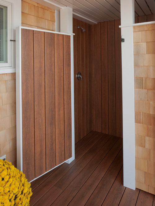 Teak Wood Shower Houzz