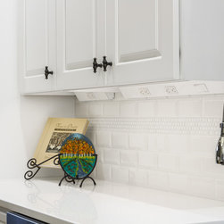 Angle Power Strip- Under Cabinet - Extension Cords And Power Strips