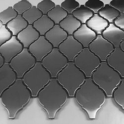 "New" Stainless Steel Mosaics Arabesque Lantern - Tile