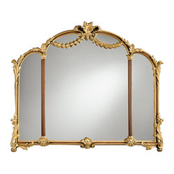 Inviting Home Inc. - Louis Xv Over Mantel Mirror - Wall Mirrors