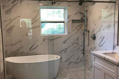 Inspiration for a bathroom remodel in Houston