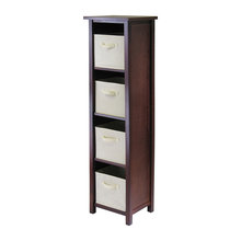 Storage shelves